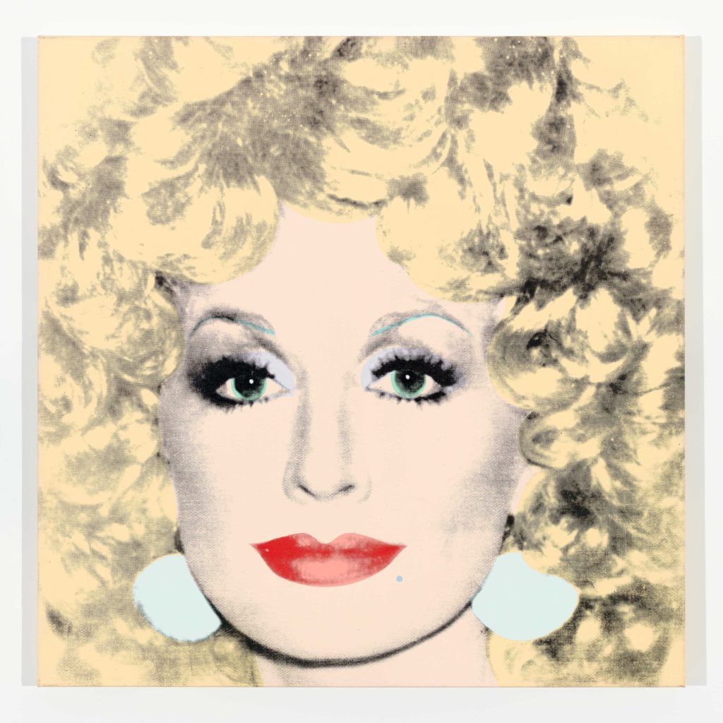 安迪·沃霍尔，《Dolly Parton》，1985。图片：Courtesy of Lévy Gorvy 