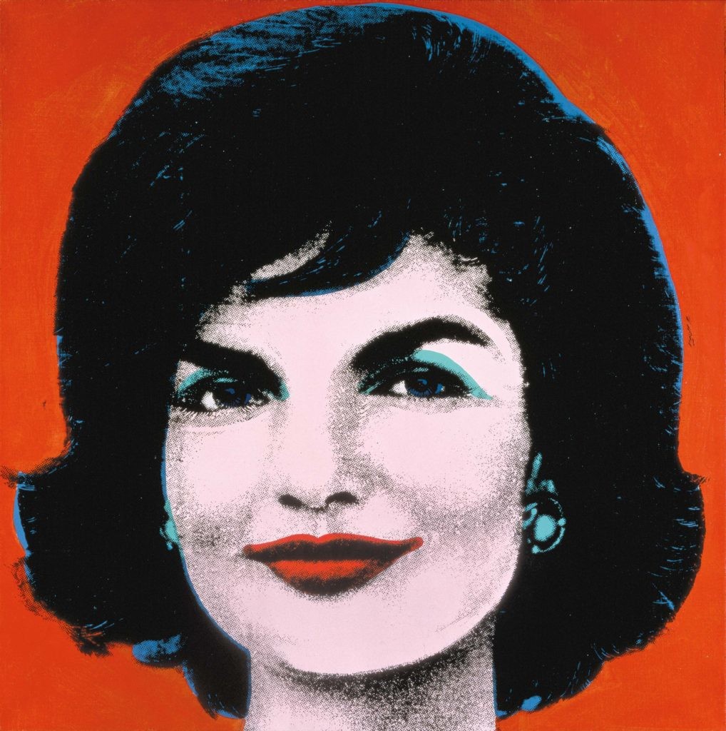 安迪·沃霍尔，《红色杰奎琳》（Red Jackie），1964。图片：©2019 The Andy Warhol Foundation for the Visual Arts, Inc. / Licensed by Artists Rights Society (ARS), New York. Photo: Froehlich Collection, Stuttgart Courtesy Froehlich Collection, Stuttgart 